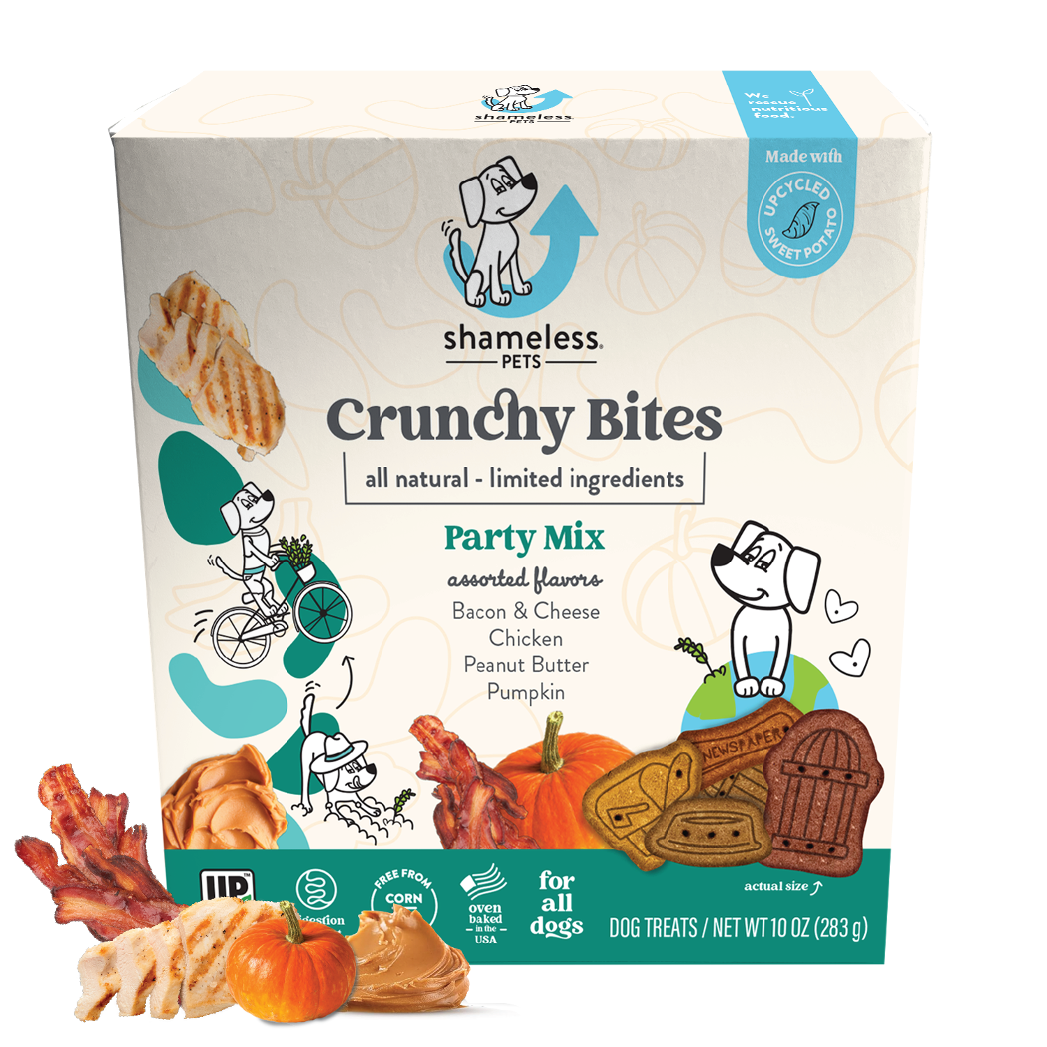 Party Mix Crunchy Bites Dog Treats