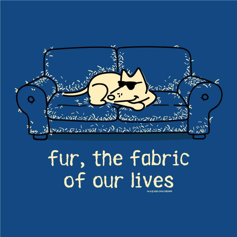 Fur, The Fabric Of Our Lives - Ladies T-Shirt V-Neck