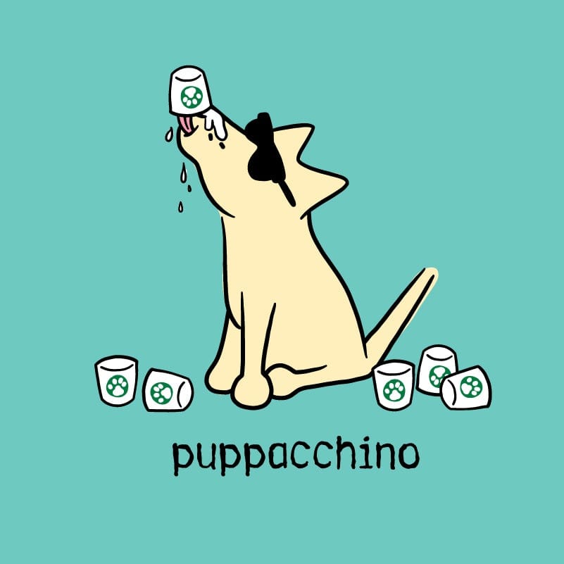 Puppacchino - Ladies T-Shirt V-Neck