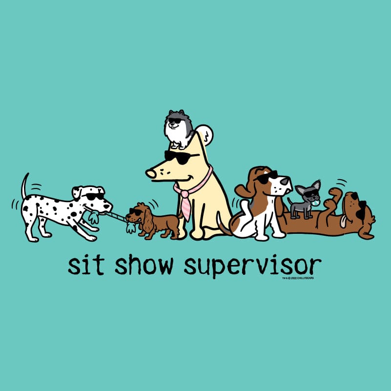 Sit Show Supervisor - Ladies T-Shirt V-Neck