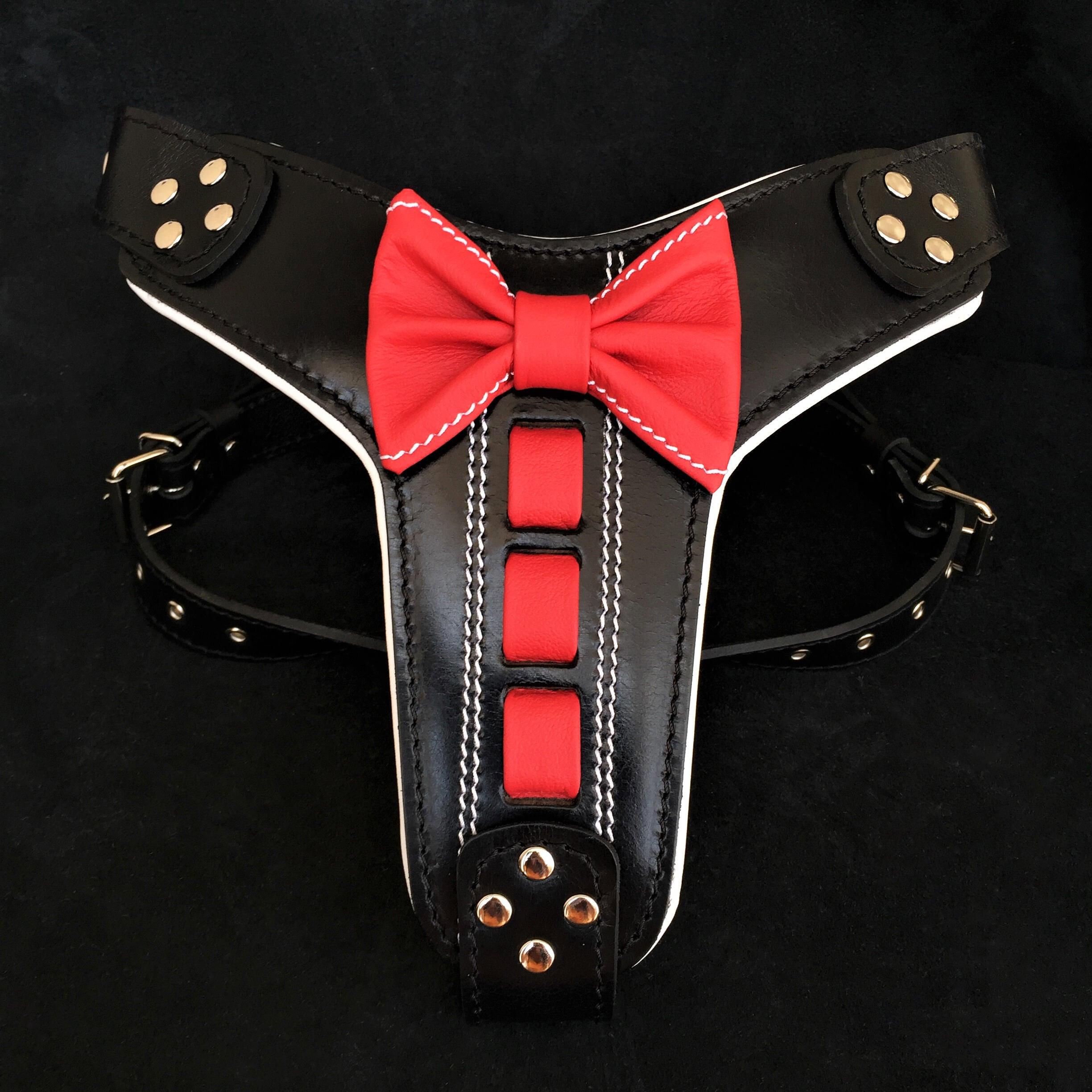 Bestia ''Bowtie'' leather harness