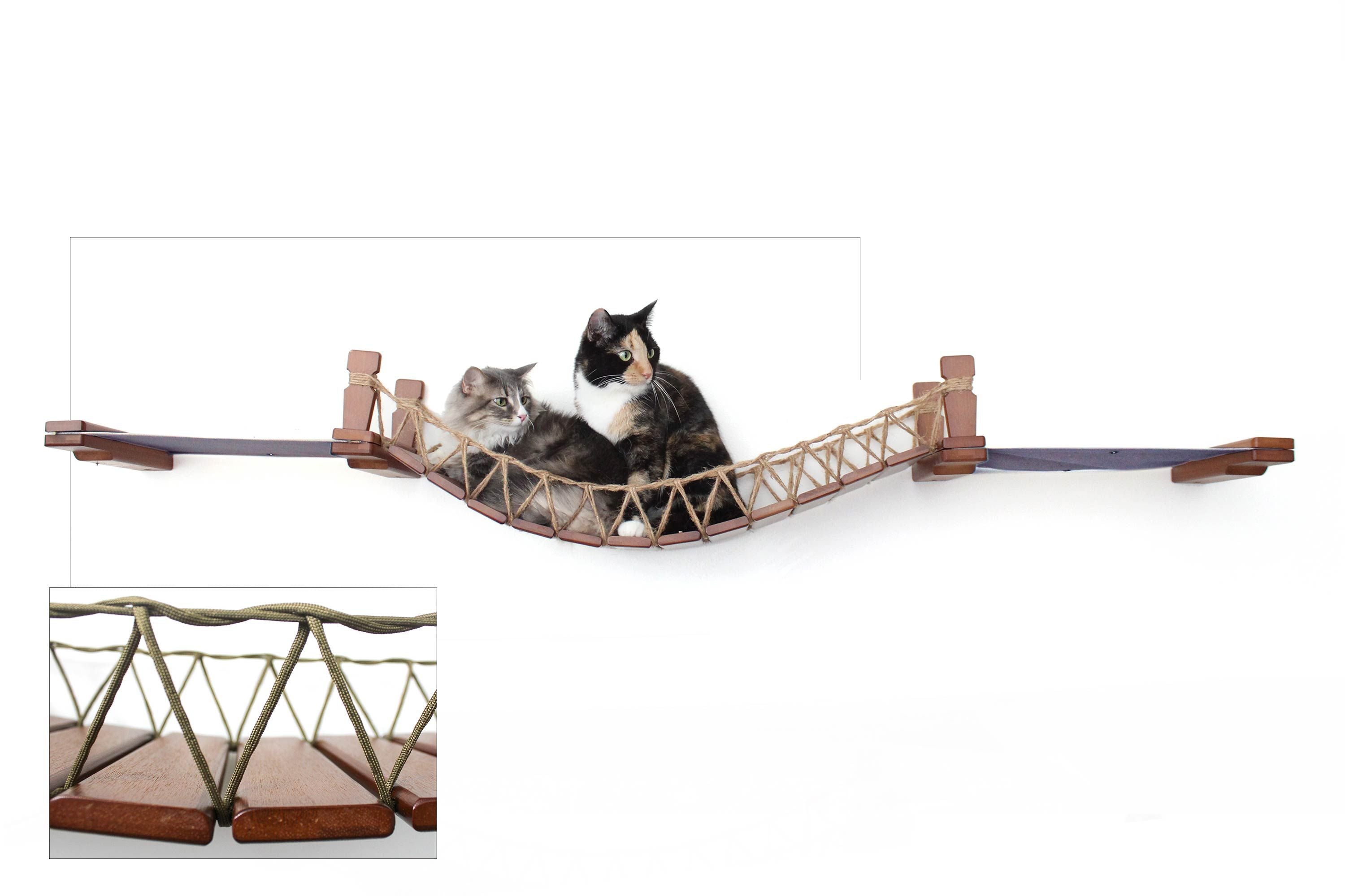 The Cat Bridge Lounge (For Wall) - by Catastrophic Creations