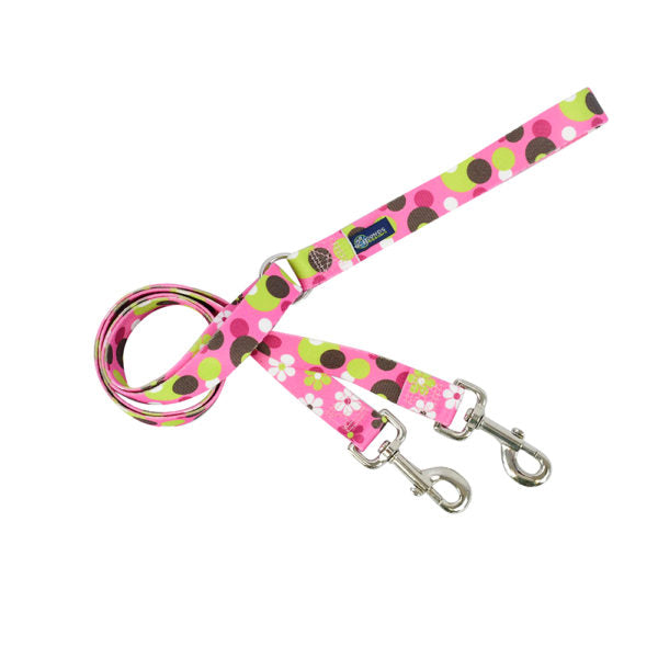 Daisy Dot Double Connection Leash – EarthStyle