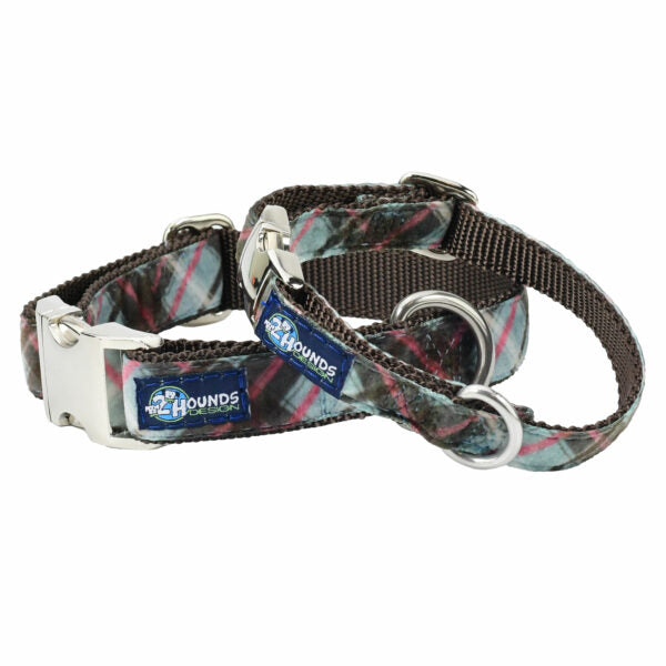 Jane’s Shirt Winter Plaid Velvet Essential Dog Collar