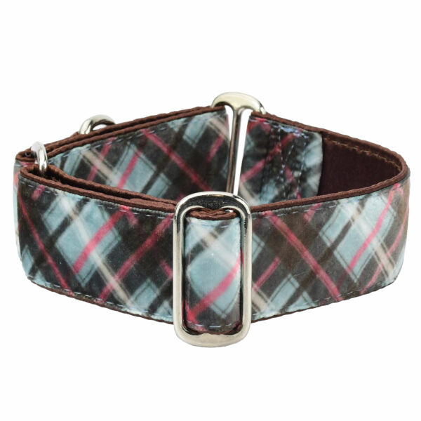 Jane’s Shirt Winter Plaid Elite Velvet Dog Collar