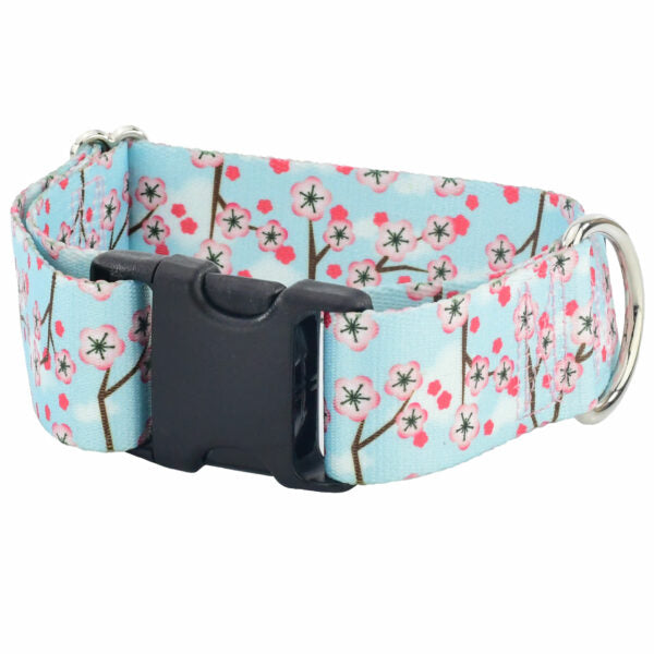 Cherry Blossoms Dog Collar – EarthStyle