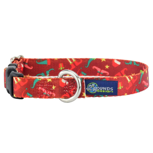 Elf Shoes Christmas Dog Collar – EarthStyle