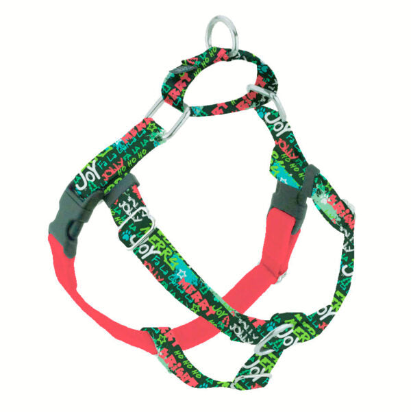 Holiday Graffiti Freedom No-Pull Dog Harness – EarthStyle