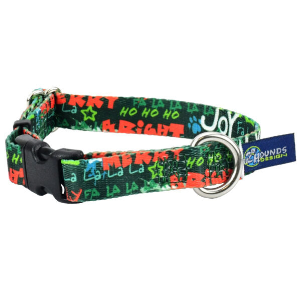 Holiday Graffiti Dog Collar – EarthStyle