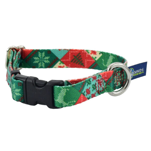 Christmas Patchwork Dog Collar – EarthStyle