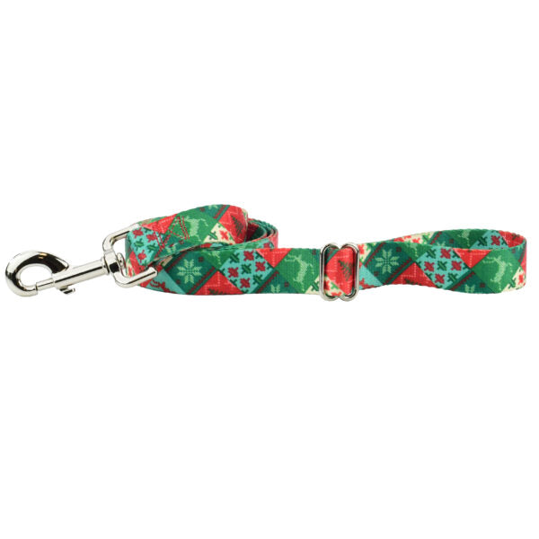 Christmas Patchwork Dog Leash – EarthStyle