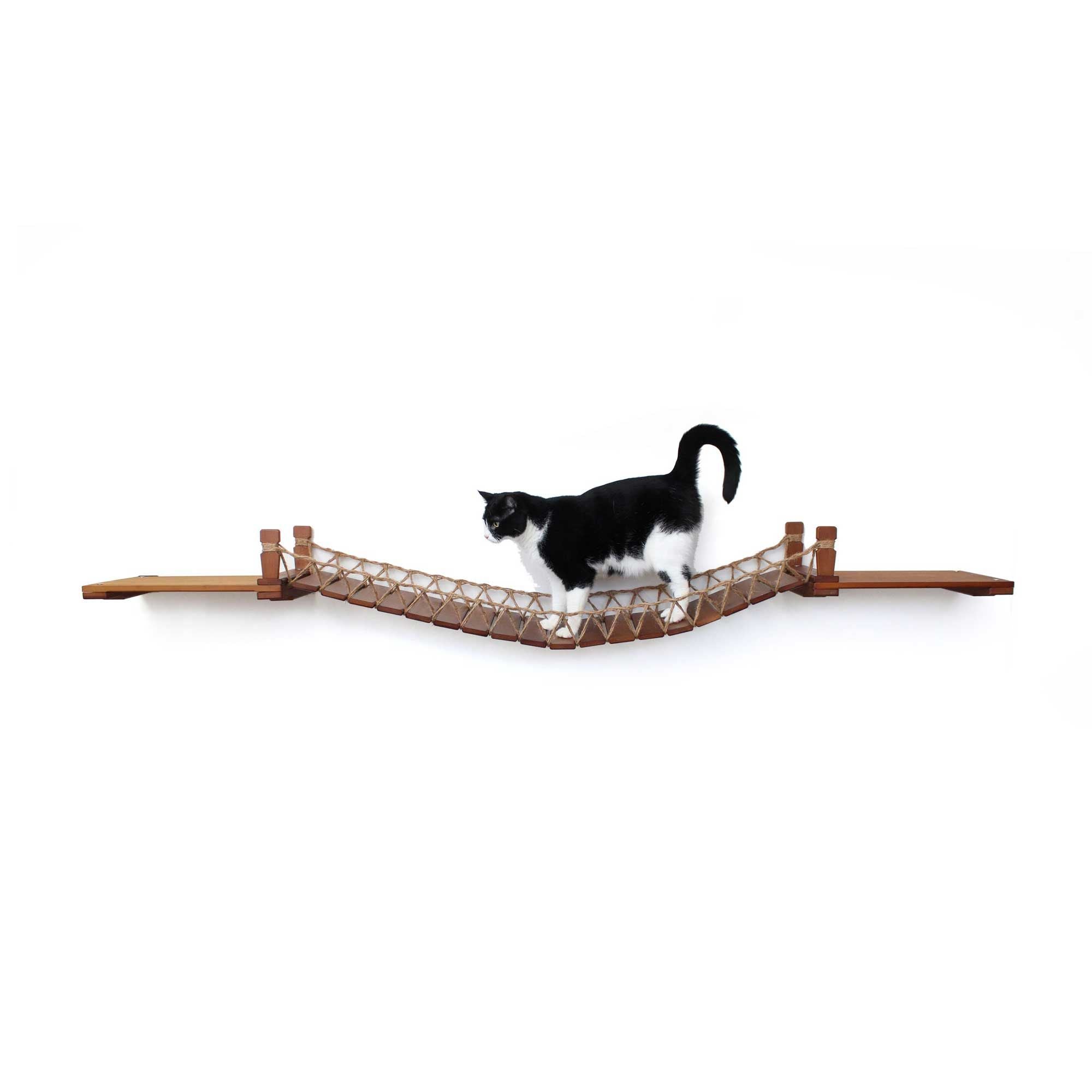 Cat Suspension Bridge - Cat Shelf Set (Wall Mounted) - by Catastrophic Creations