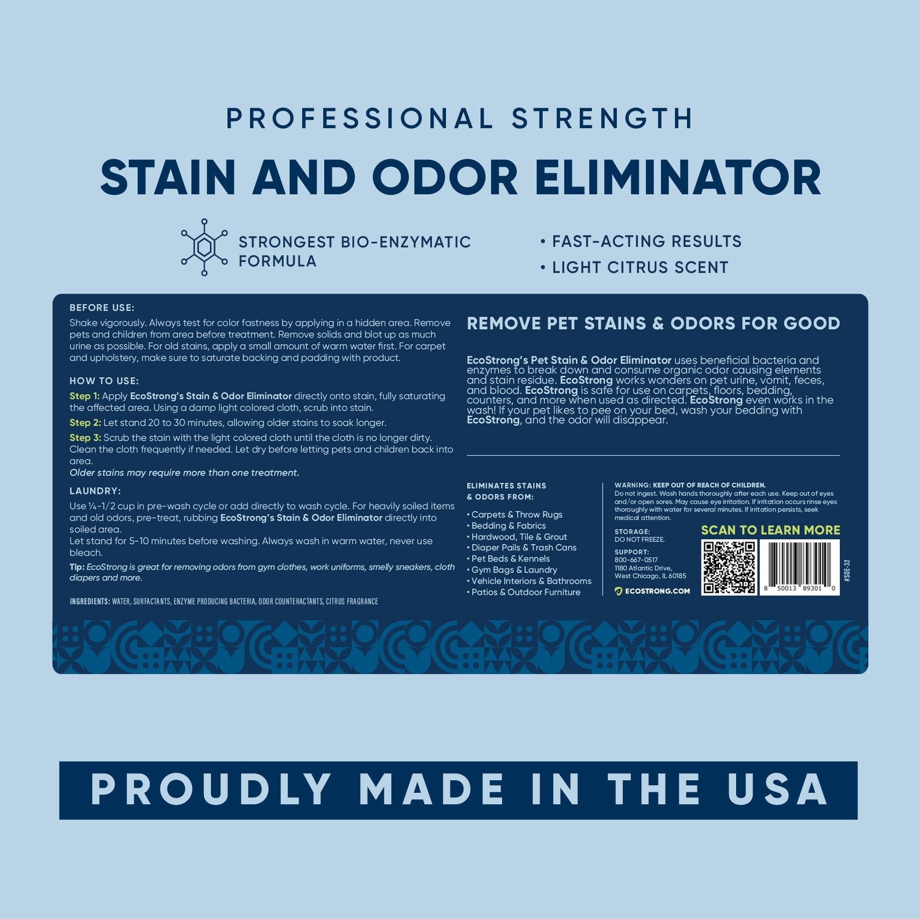 Pet Stain and Odor Eliminator