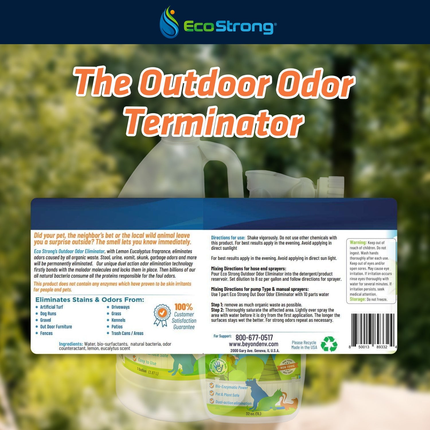 Outdoor Odor Eliminator