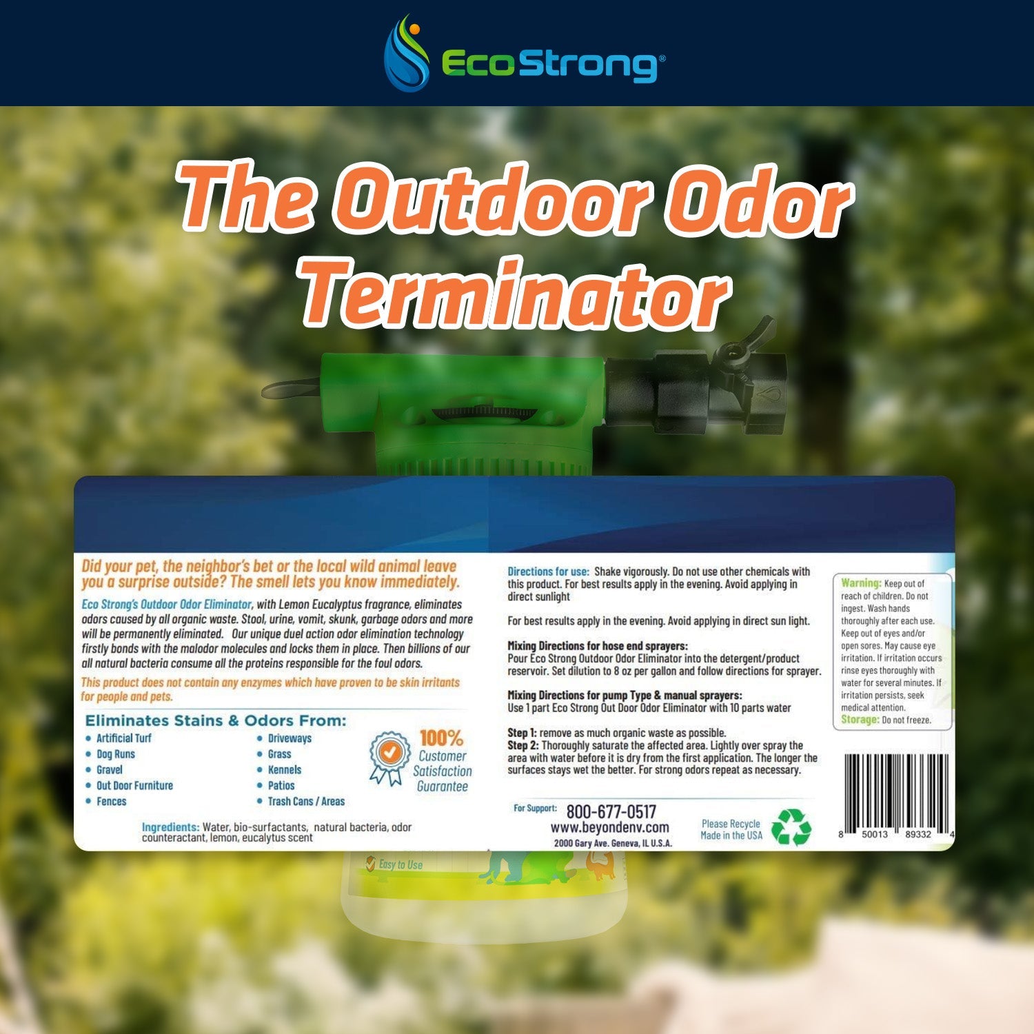 Outdoor Odor Eliminator