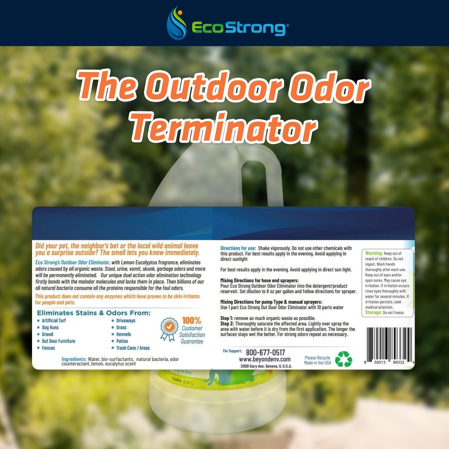 Outdoor Odor Eliminator