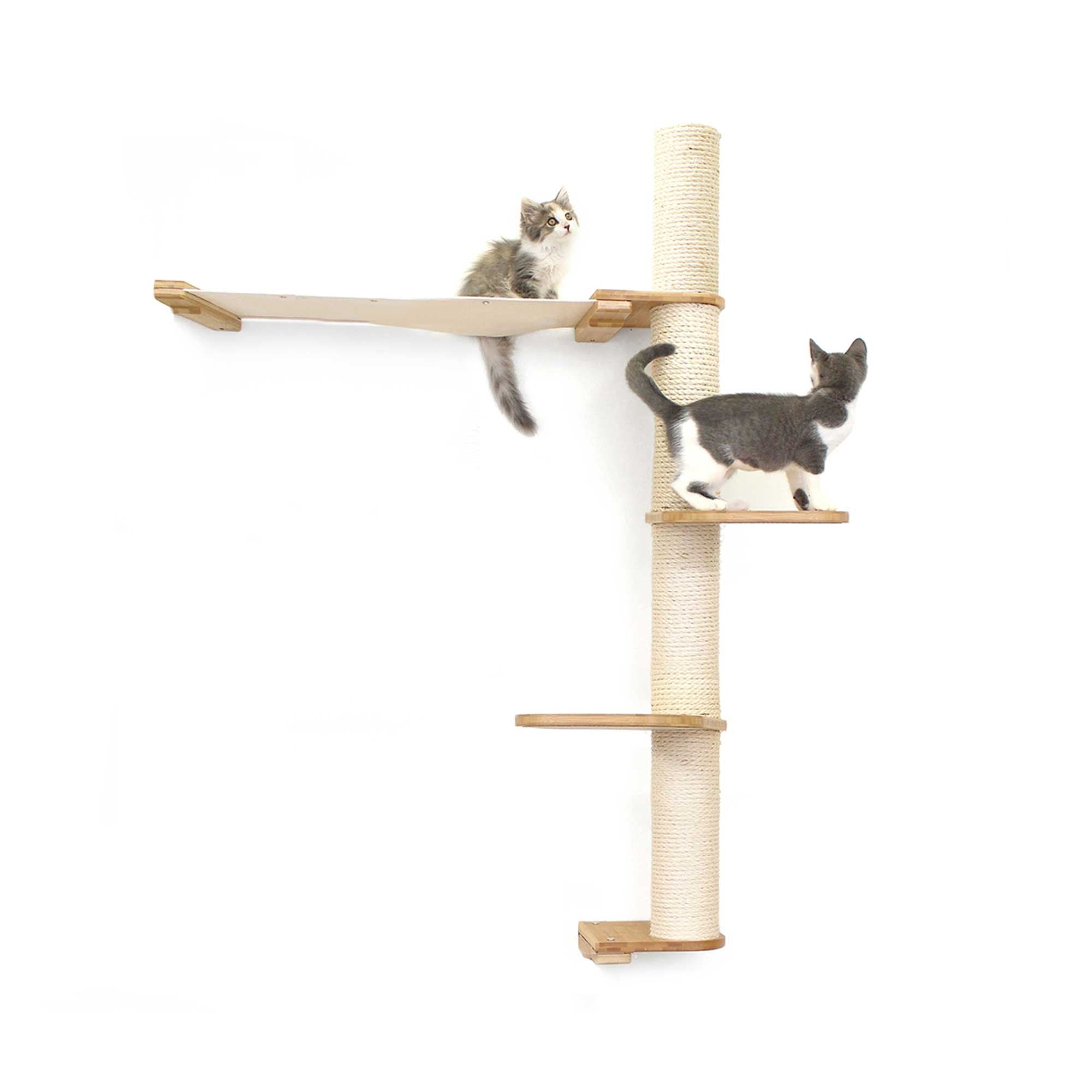 The Crow's Nest: High, Tall Cat Tree/Hammock - by Catastrophic Creations