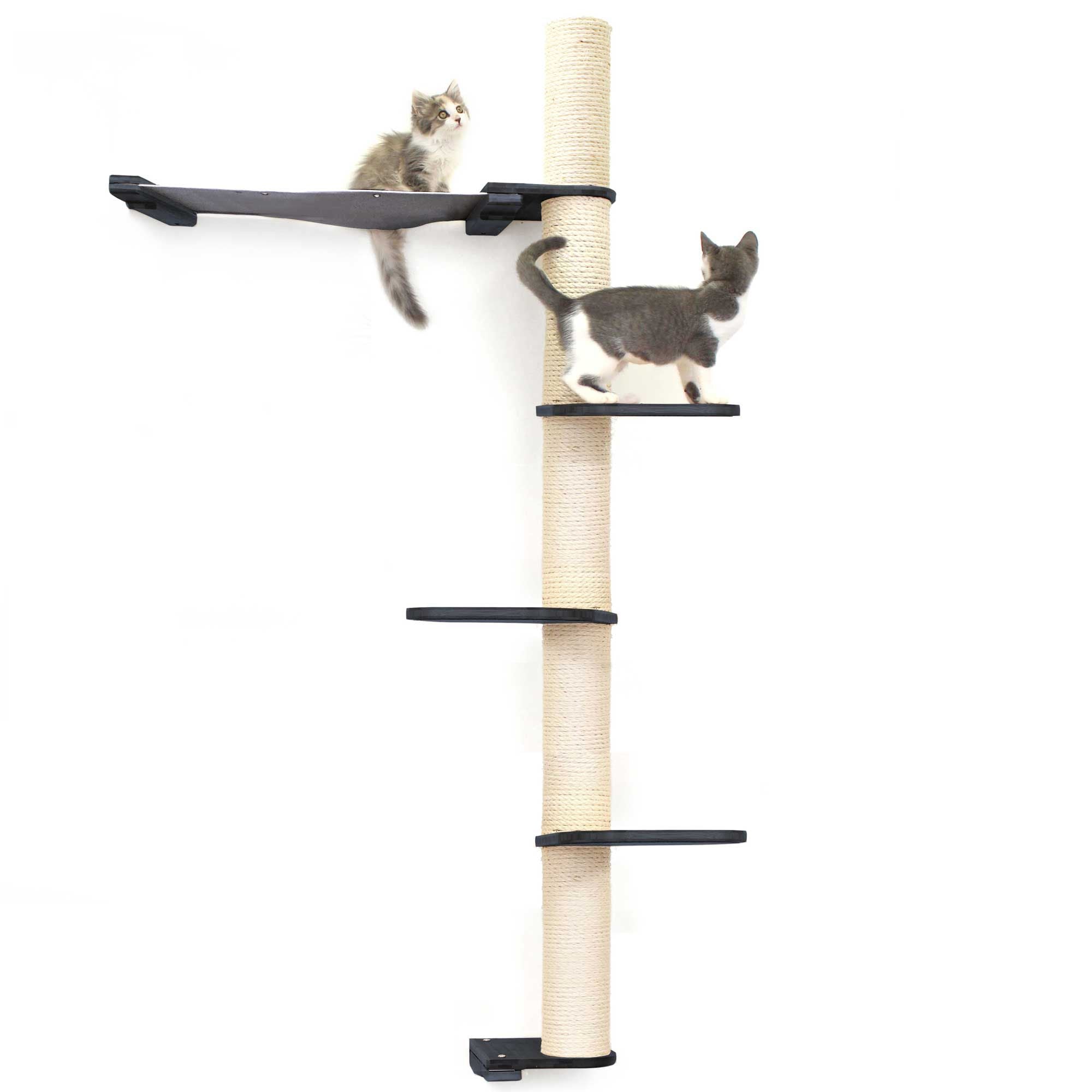 The Crow's Nest: High, Tall Cat Tree/Hammock - by Catastrophic Creations