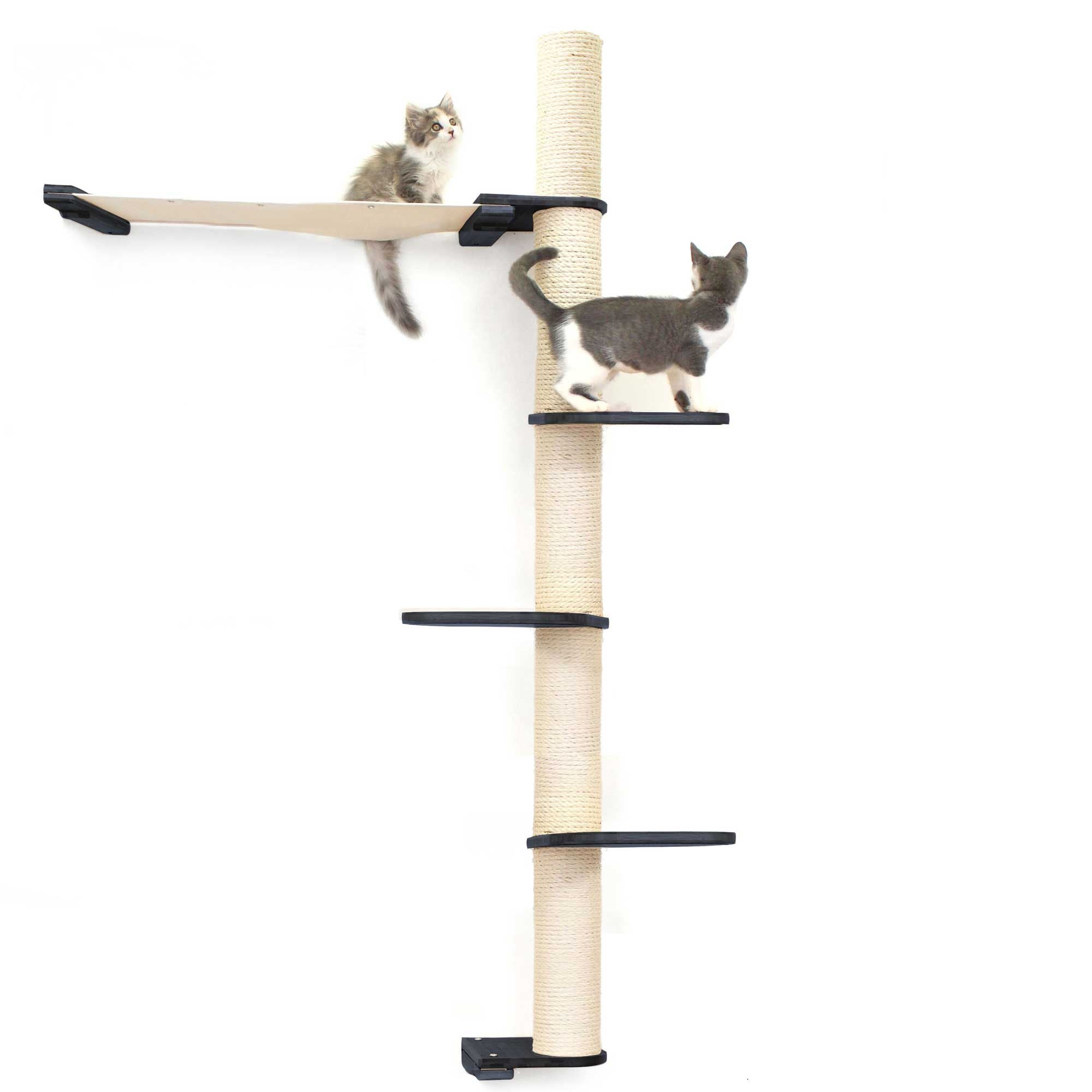 The Crow's Nest: High, Tall Cat Tree/Hammock - by Catastrophic Creations