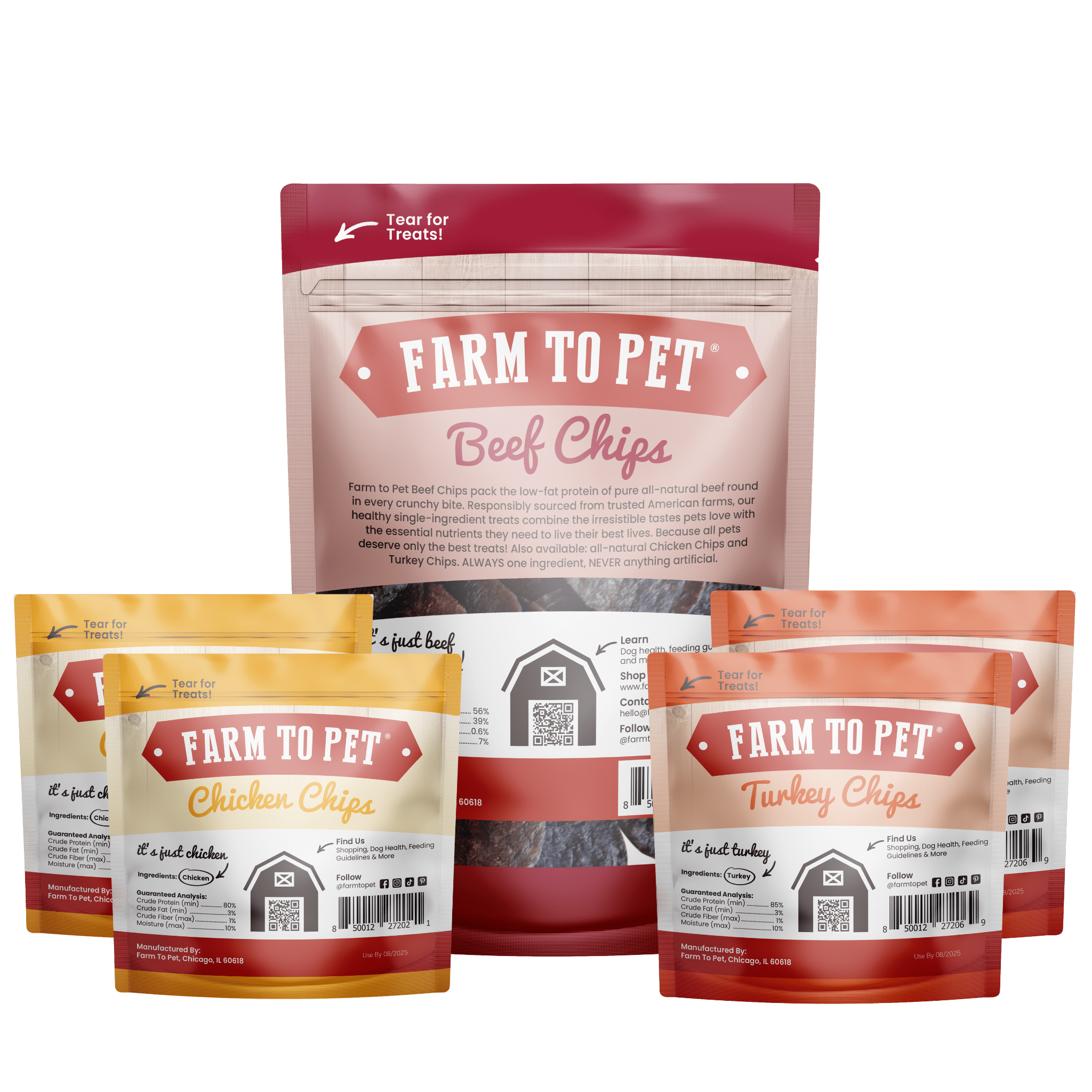 Puppy Packs 'N Snacks Dog Treat Starter