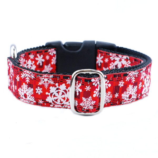 1″ Buffalo Plaid Essential Dog Collar