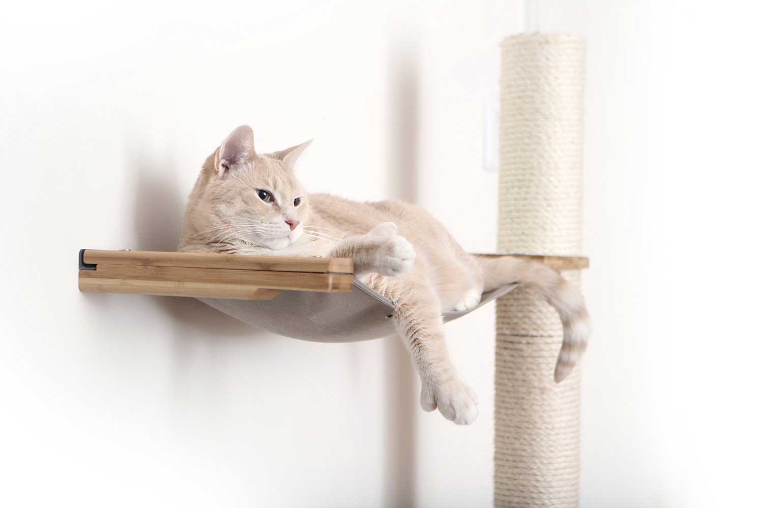 The Crow's Nest: High, Tall Cat Tree/Hammock - by Catastrophic Creations