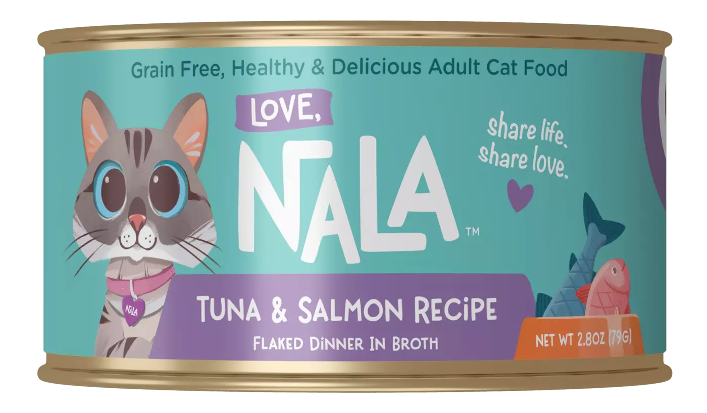 Tuna & Salmon Recipe Flaked Dinner In Broth Adult Cat Food, 2.8-oz, Case of 12