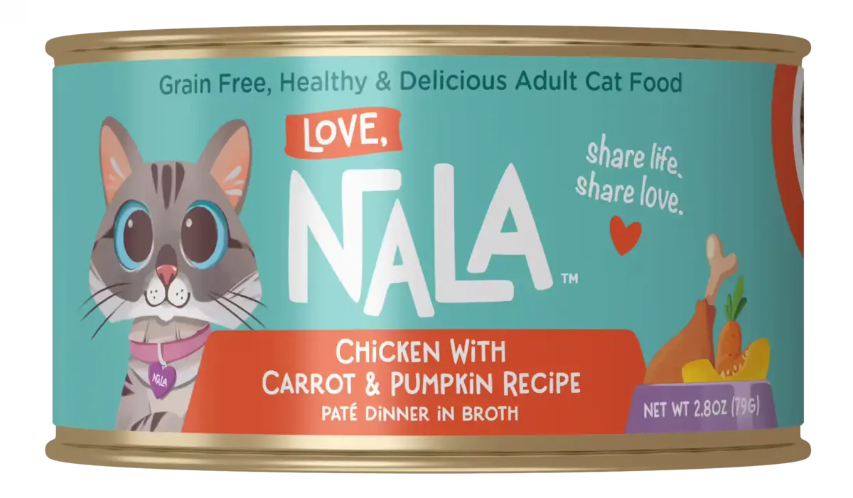 Chicken With Carrot & Pumpkin Recipe Paté Dinner In Broth Adult Cat Food, 2.8-oz, Case of 12