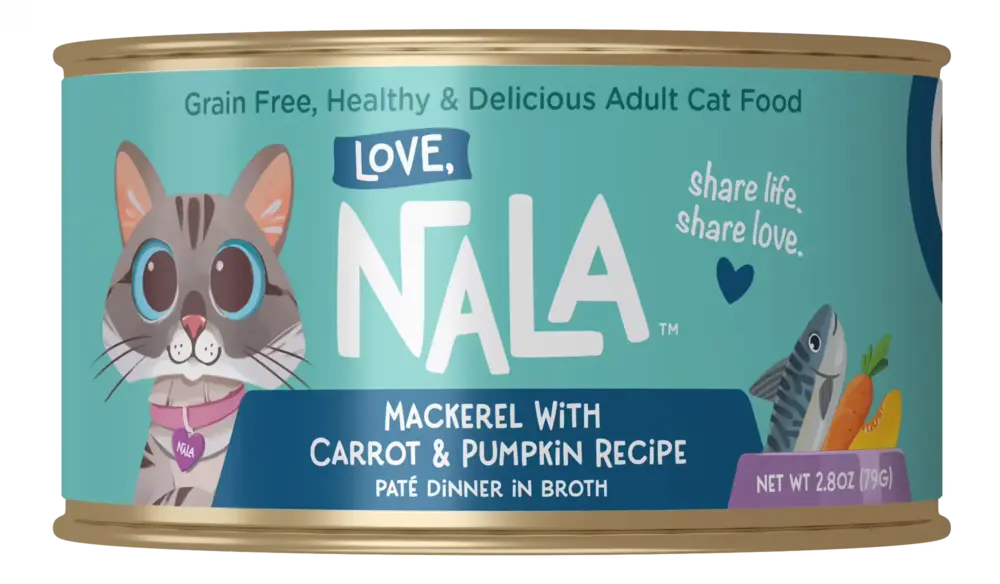 Mackerel With Carrot & Pumpkin Recipe Paté Dinner In Broth Adult Cat Food, 2.8-oz, Case of 12