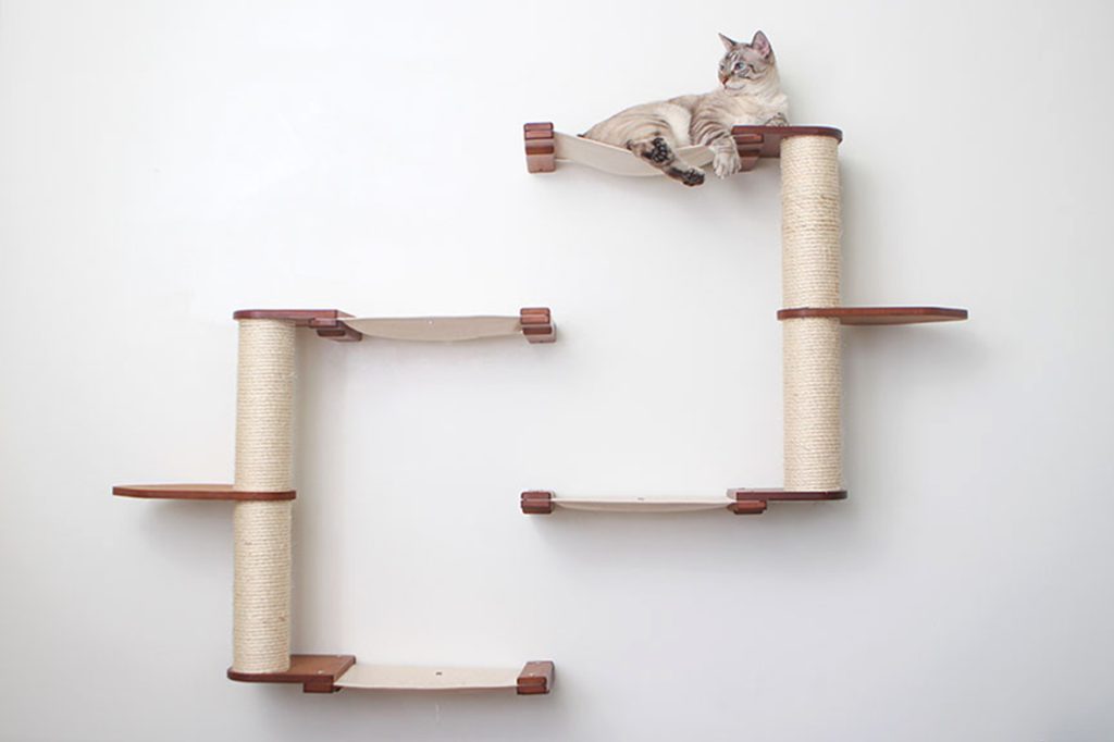 The Catacombs Cat Condo: Cat Scratcher Lounge - by Catastrophic Creations