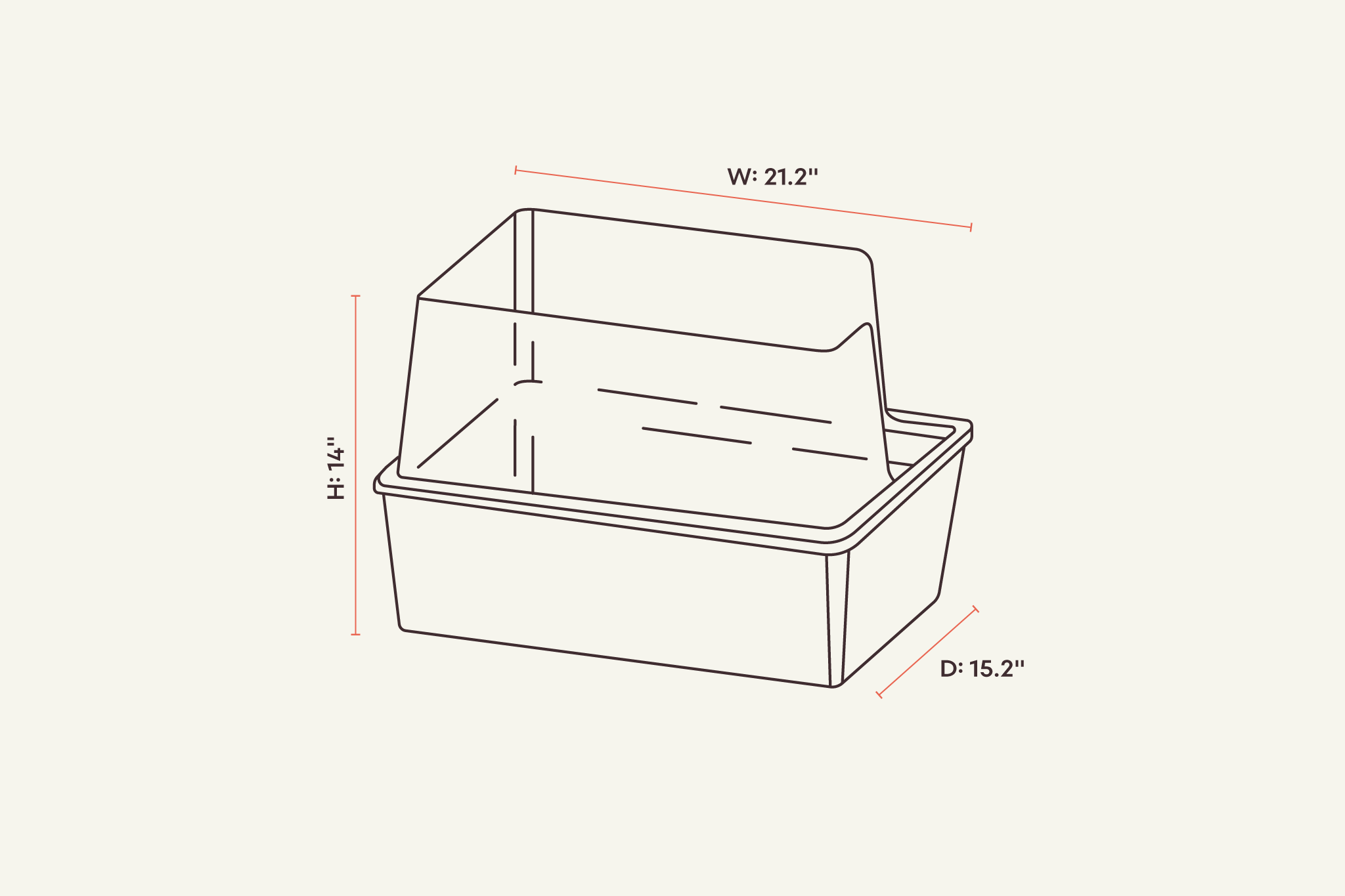 Cubby Litter Box