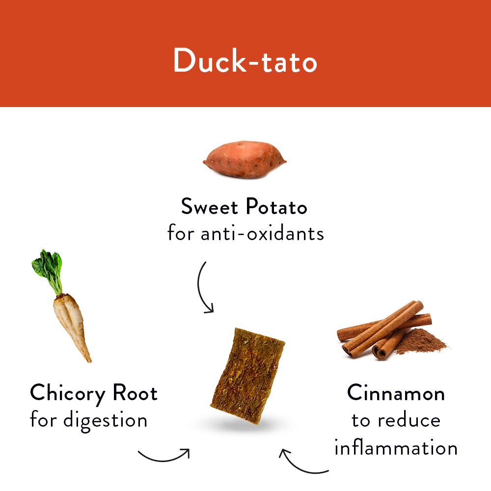 Duck-Tato Jerky Bites