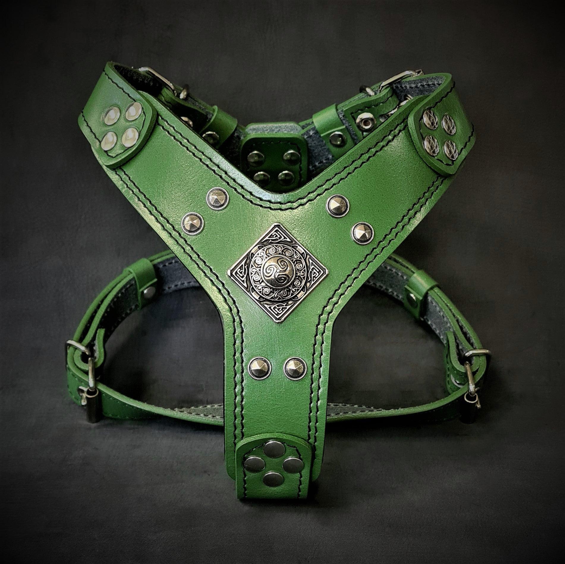 The ''Eros'' harness Green Small to Medium Size