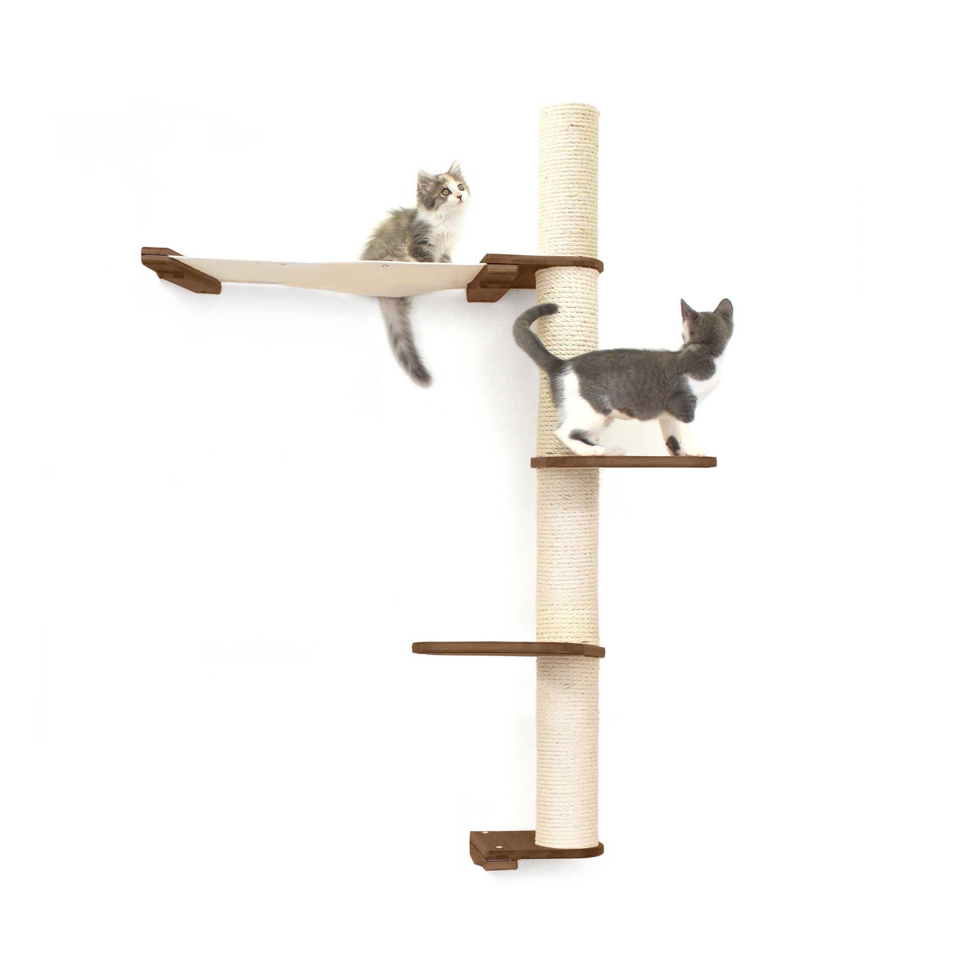 The Crow's Nest: High, Tall Cat Tree/Hammock - by Catastrophic Creations