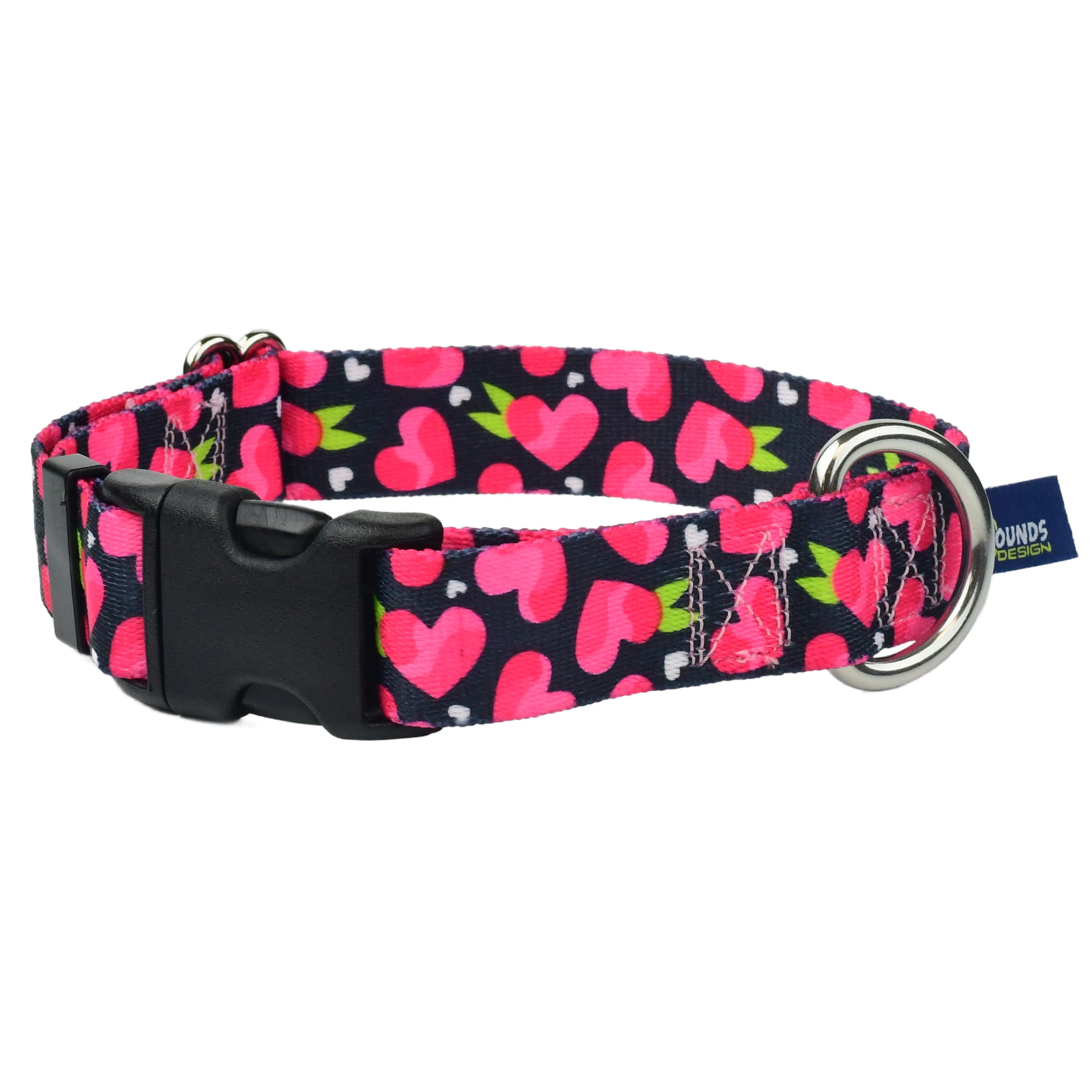 Fruity Hearts Dog Collar – EarthStyle (1" Only)