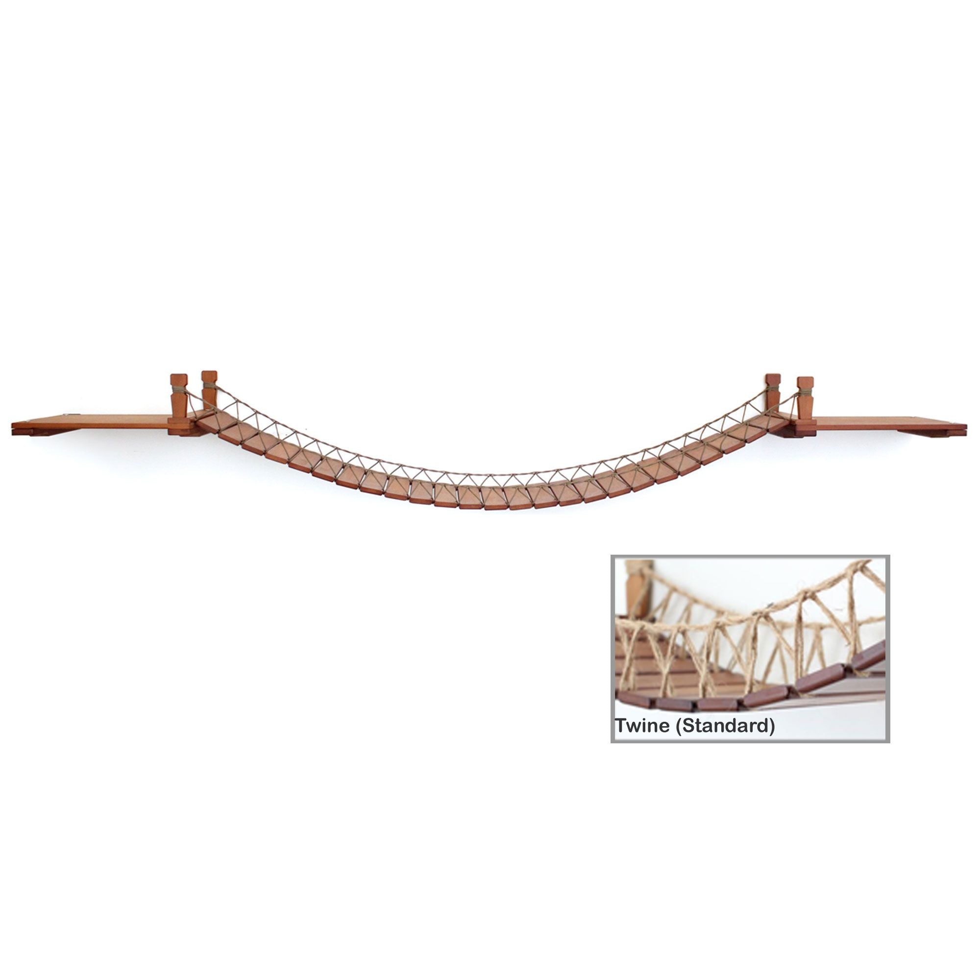 Cat Suspension Bridge - Cat Shelf Set (Wall Mounted) - by Catastrophic Creations