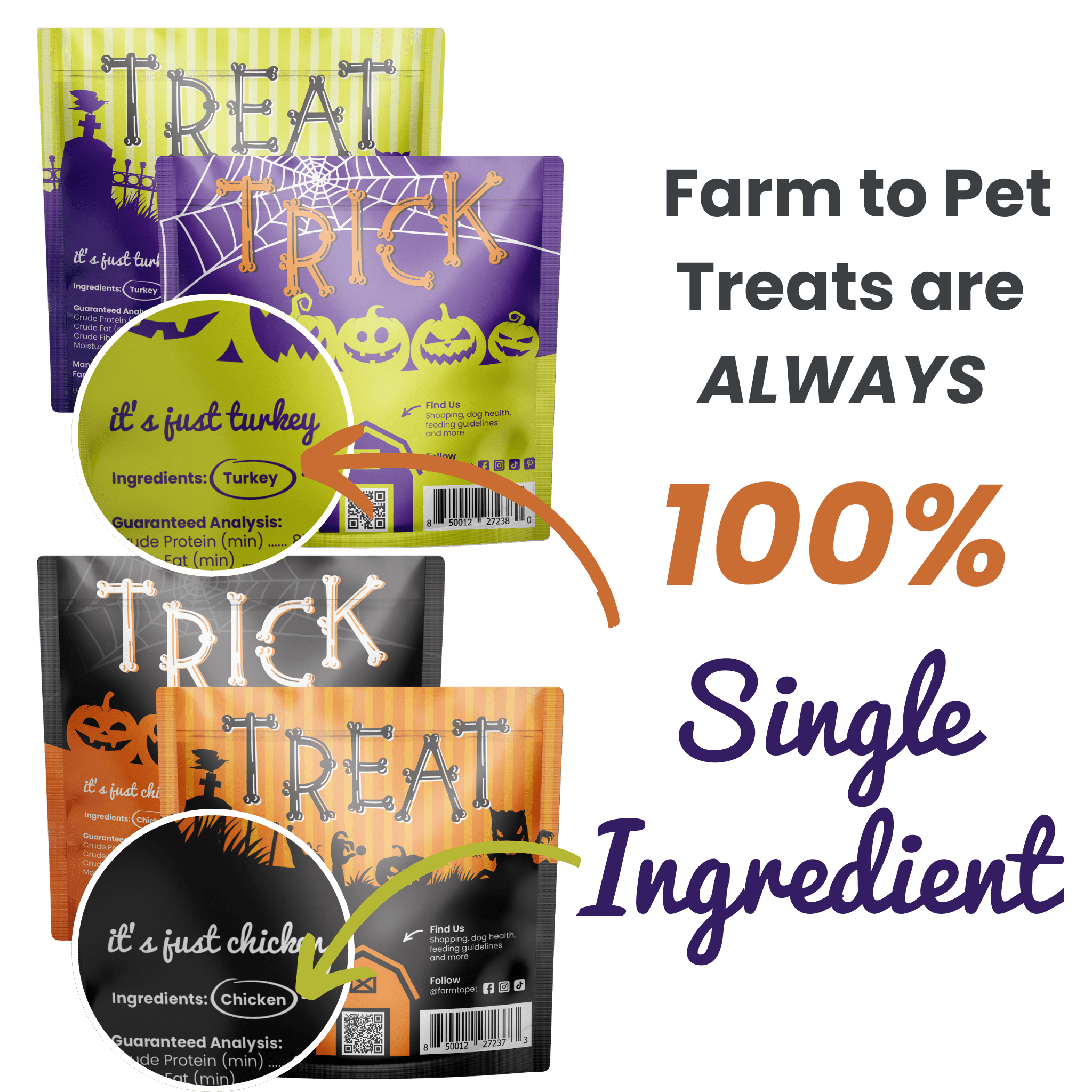 Howl-O-Ween Dog Treat Box