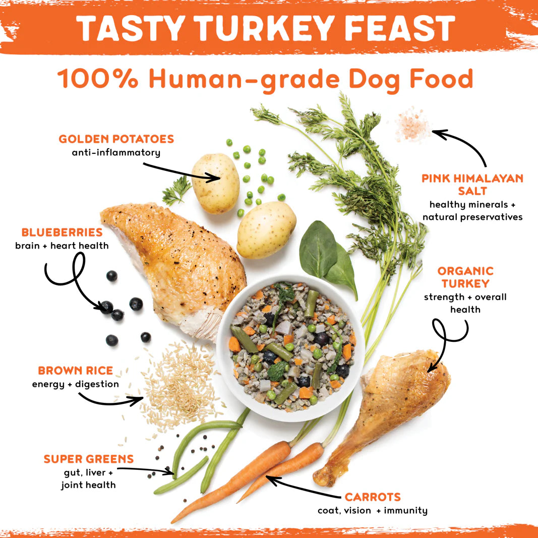 100% Human-Grade Dog Food