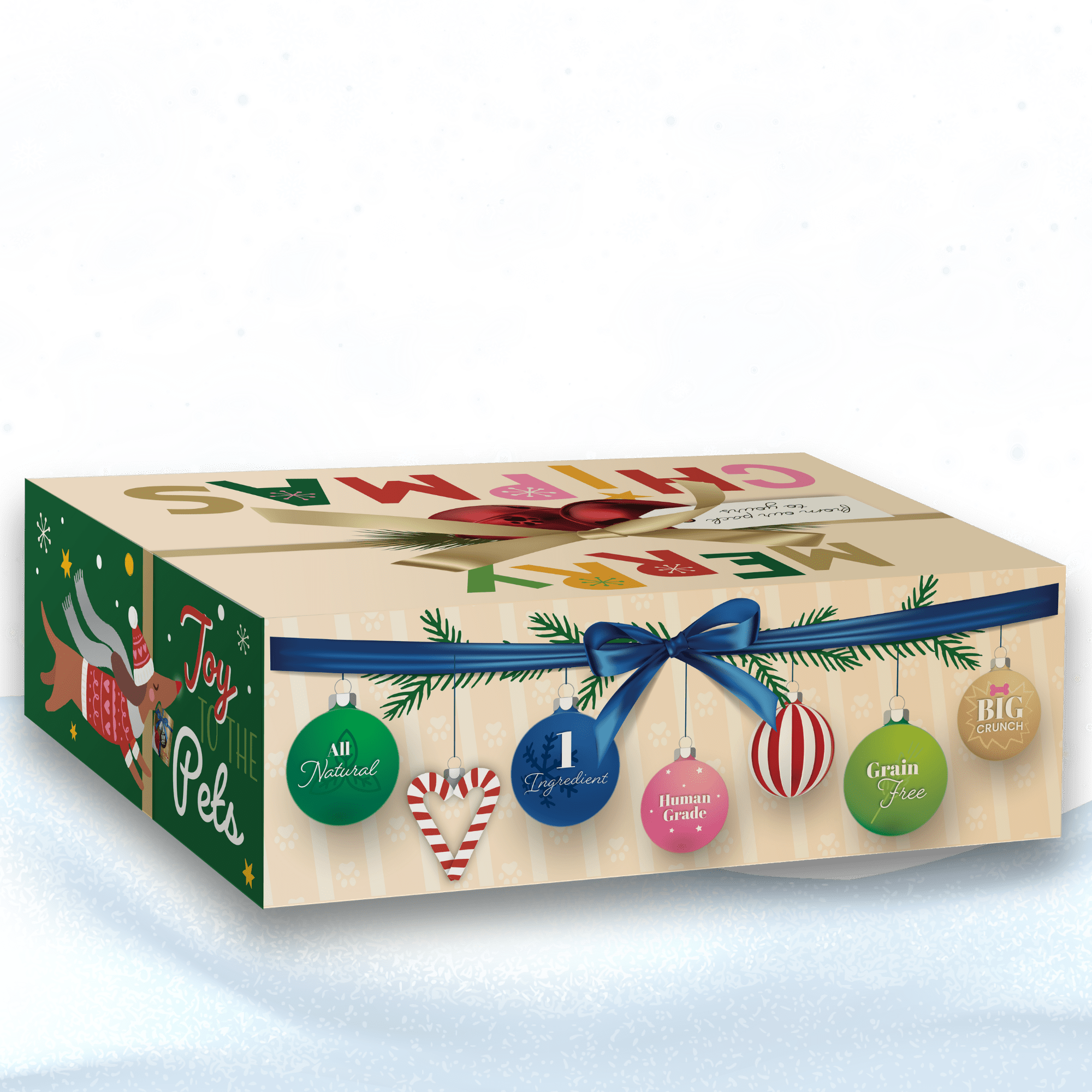 Chipmas Chips 'N Chews Dog Treat Box