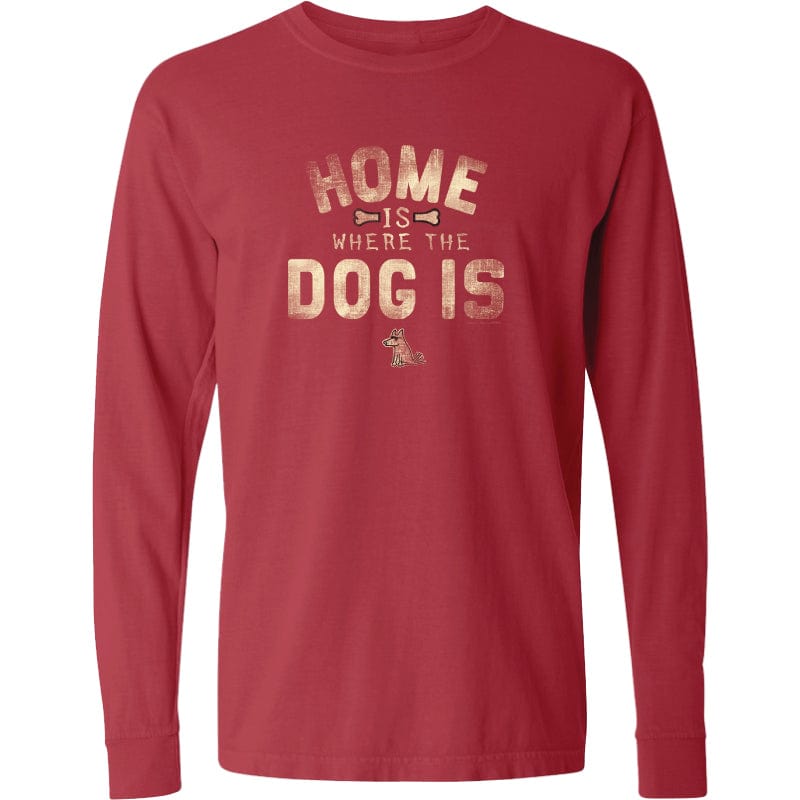 Home is Where the Dog T-Shirt - Long-Sleeve T-Shirt Classic