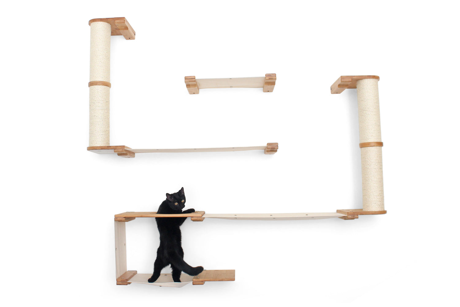 The Roman Cat Condo (Wall Mounted Cat Scratcher) - by Catastrophic Creations