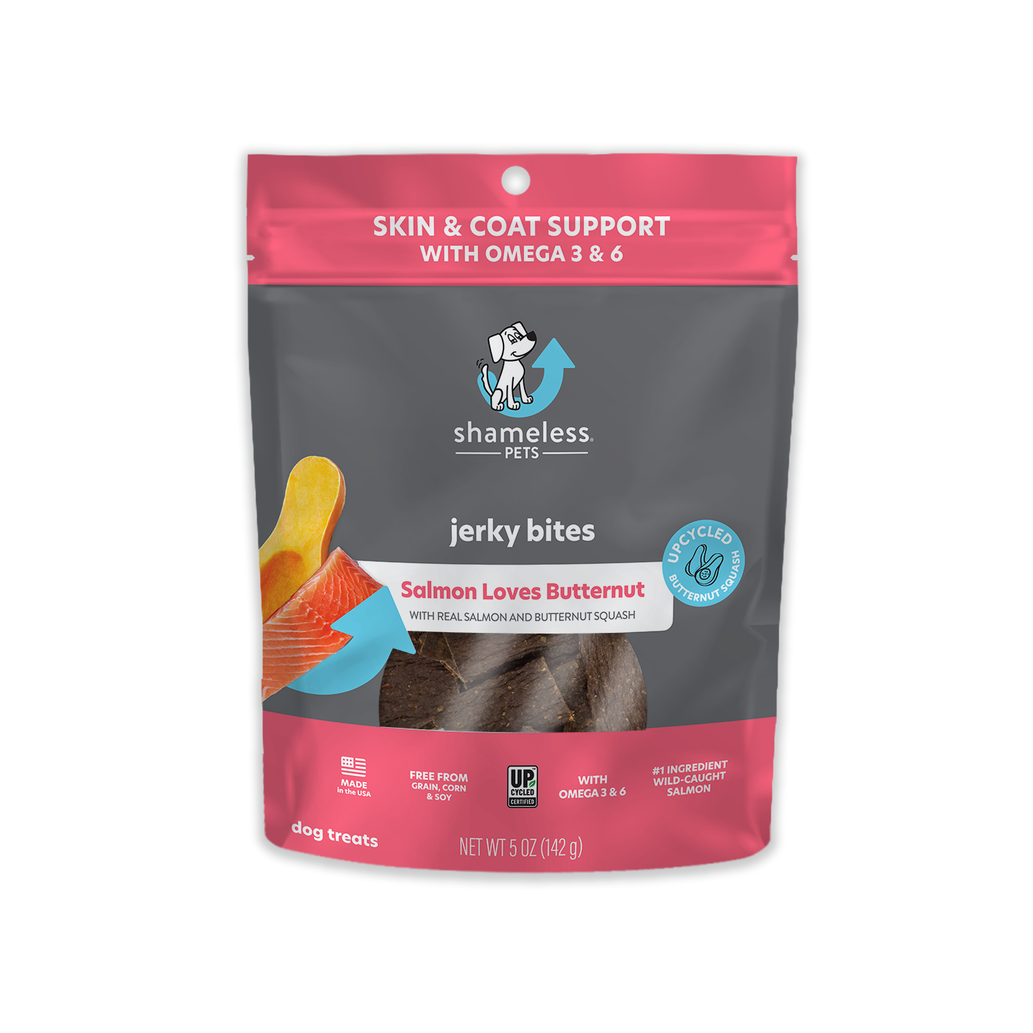 Salmon Loves Butternut Jerky Bites