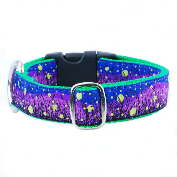 1″ Lightning Bugs Essential Martingale Dog Collar