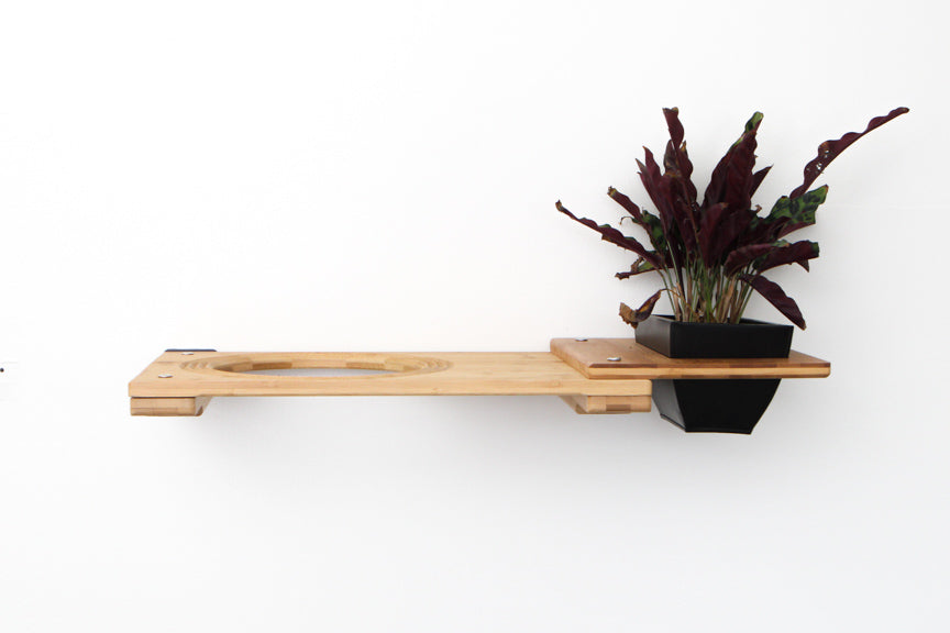 Planter Cat Shelf - for Cat Safe Plants - by Catastrophic Creations