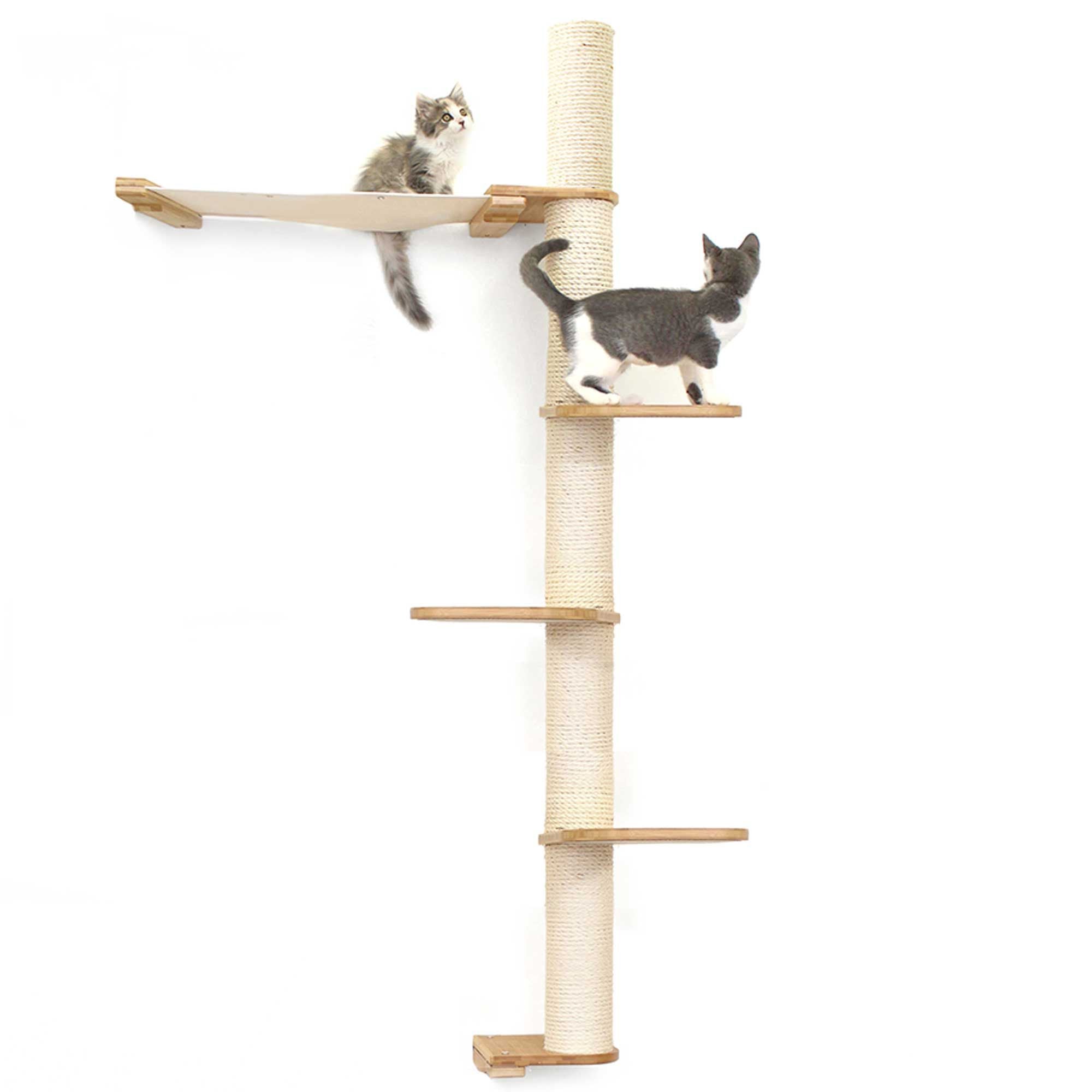 The Crow's Nest: High, Tall Cat Tree/Hammock - by Catastrophic Creations