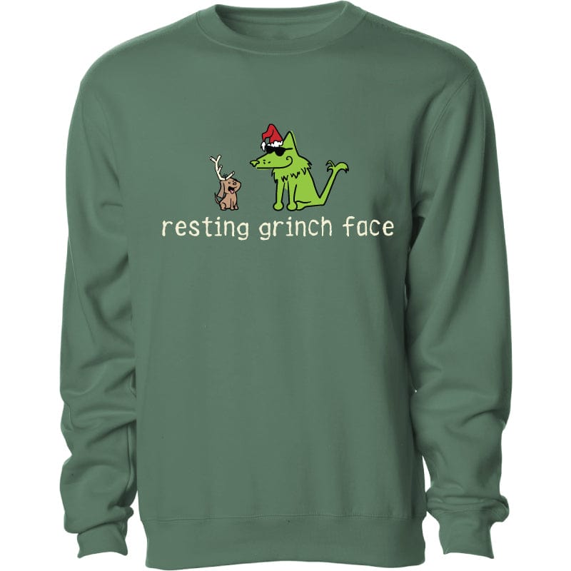 Resting Grinch Face - Crewneck Sweatshirt