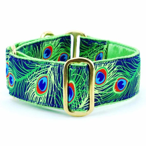 Paradise Found Navy – Exclusive Martingale Dog Collar