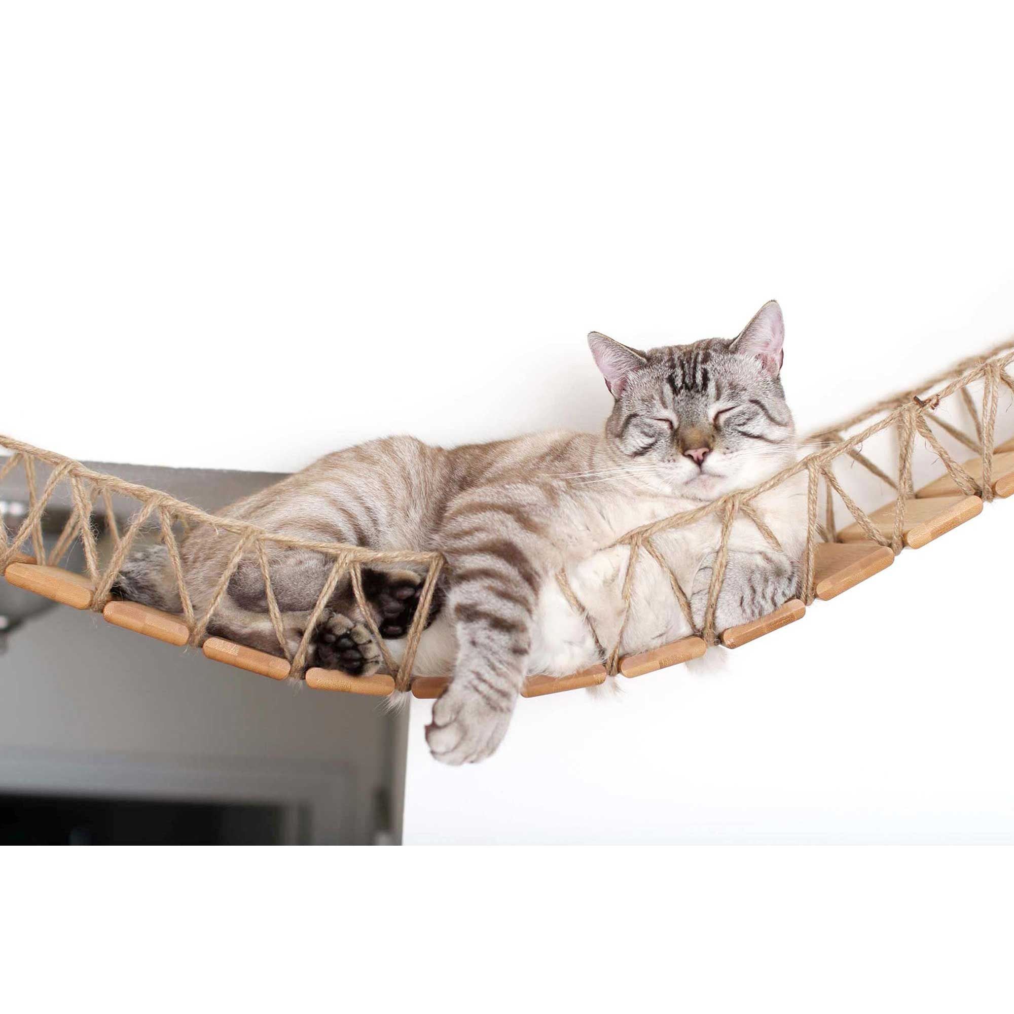 Cat Suspension Bridge - Cat Shelf Set (Wall Mounted) - by Catastrophic Creations