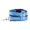 1″ Friends Don’t Let Friends Fetch Teddy The Dog Essential Martingale Dog Collar