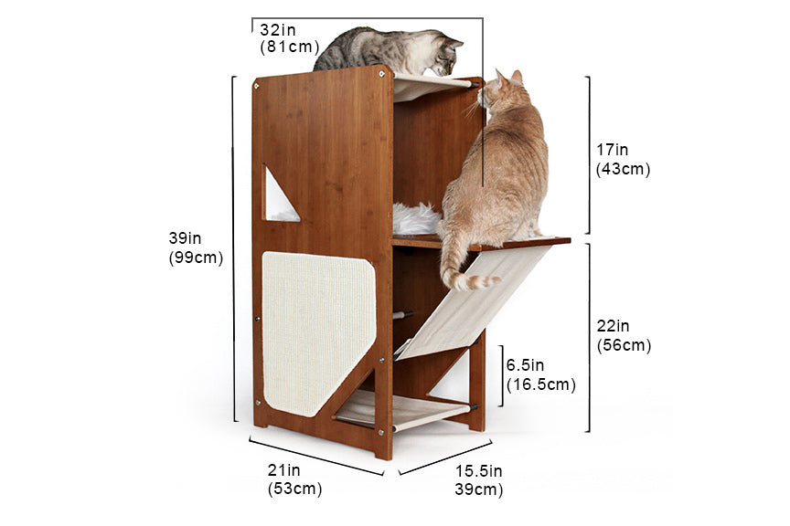 The Overlook - A Cat Tree For Large Cats - by Catastrophic Creations